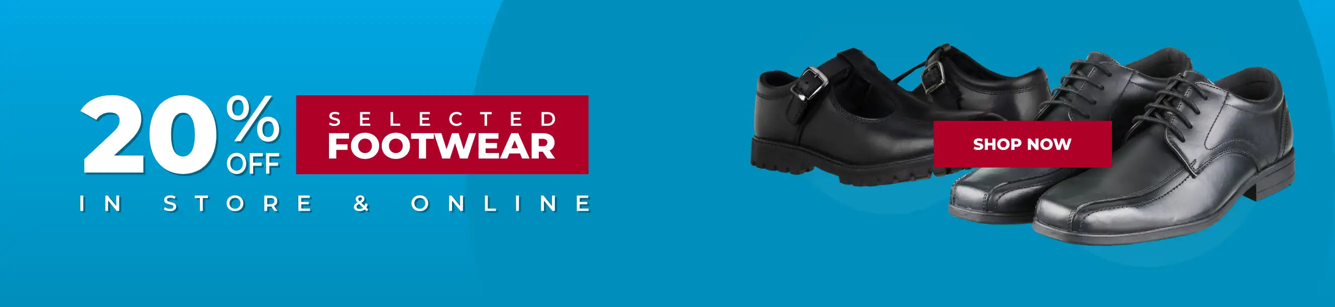 20% Off Selected Footwear