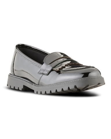 Willow Black Leather Trend Loafer