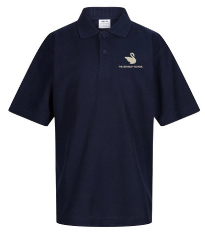 BEWDLEY SCHOOL NAVY POLO SHIRT - YEARS 9, 10 & 11 - NEW FOR 2026