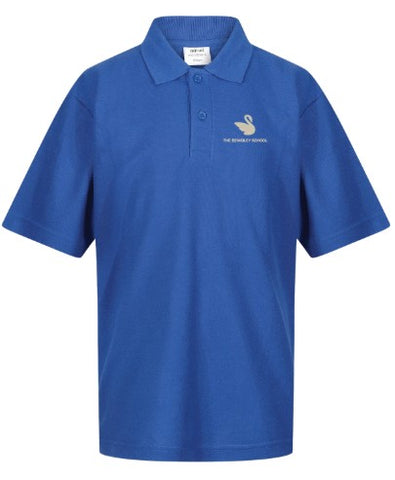 BEWDLEY SCHOOL ROYAL POLO SHIRT - YEARS 7 & 8 - NEW FOR 2026