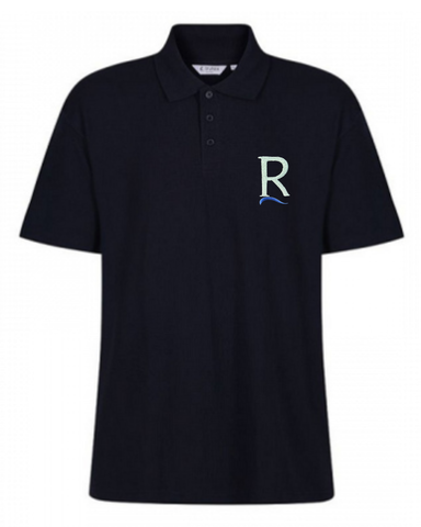 Riverbank Academy Black Polo