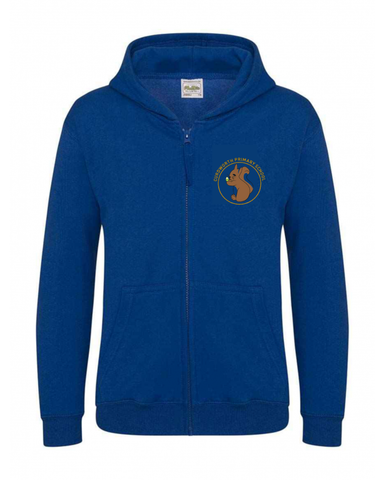 CURDWORTH PRIMARY ZIPPED HOODIE