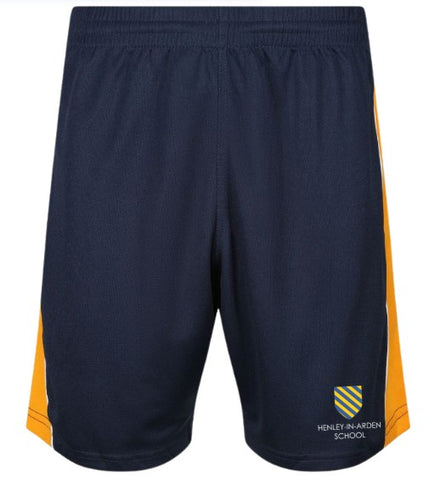 HENLEY-IN-ARDEN SCHOOL PE SHORTS - NEW FOR 2026