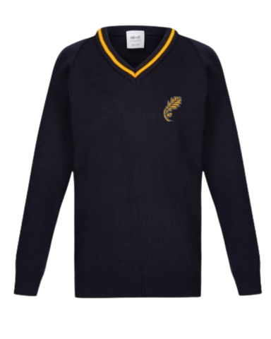 SHIRE OAK ACADEMY V-NECK JUMPER