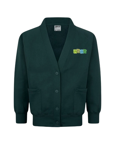 LYNDON GREEN INFANT CARDIGAN