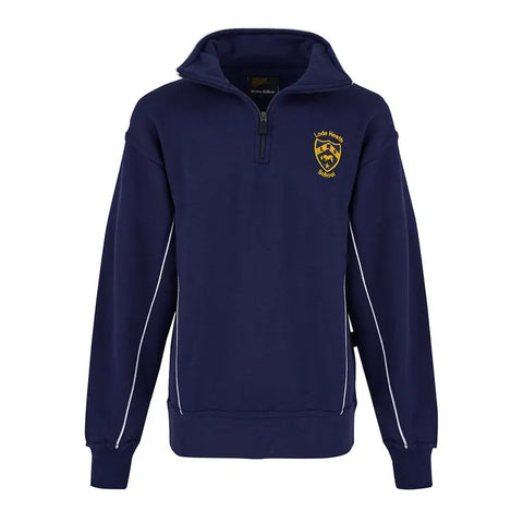 LODE HEATH QUARTER ZIP TOP