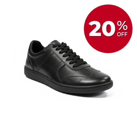 Northgate Black Leather Lace Up Shoe