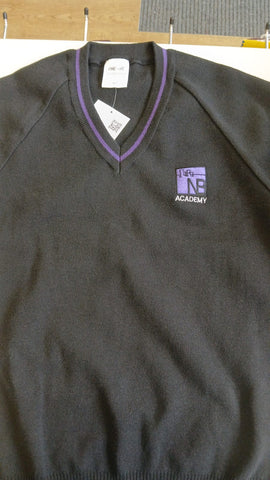NORTH BIRMINGHAM ACADEMY V-NECK - OLD BADGE
