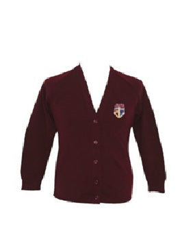 PRIORY SCHOOL EDG GIRLS CARDIGAN