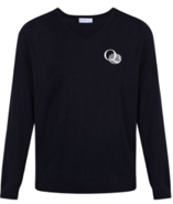 Q3 ACADEMY UNISEX V-NECK JUMPER