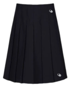 Q3 ACADEMY GREAT BARR PLEATED SKIRT
