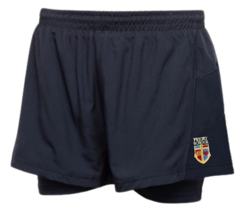 PRIORY SCHOOL GIRLS' PE SHORTS