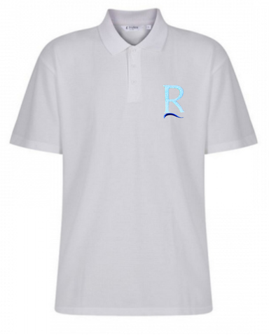 Riverbank Academy White Polo