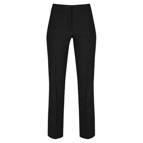 TRUTEX GIRLS TWIN POCKET TROUSERS (BLACK)