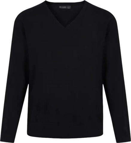 TRUTEX PLAIN JUMPER (BLACK)