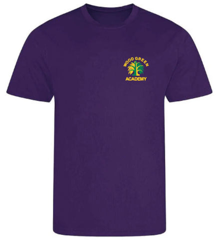 WOOD GREEN DRY FIT TEE