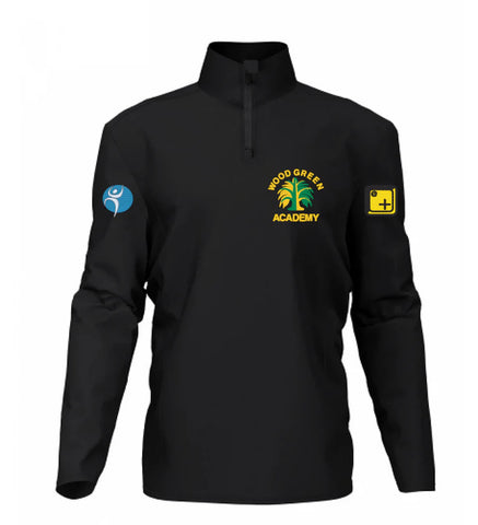 WOOD GREEN PULSE QUARTER ZIP