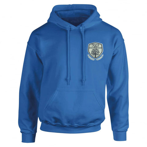 TURVES GREEN GIRLS PE HOODIE YRS 7-8