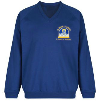 ST MARY'S RC V-NECK SWEATSHIRT