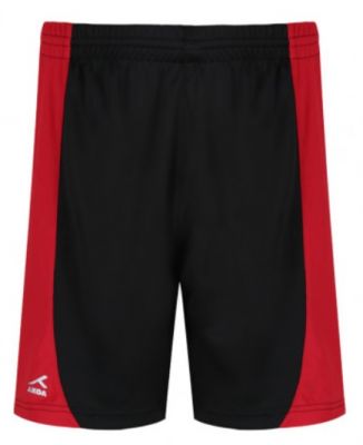 AKOA SECTOR PANEL SHORTS (BLACK/SCARLET)