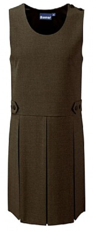 BANNER TENBY PINAFORE - BROWN