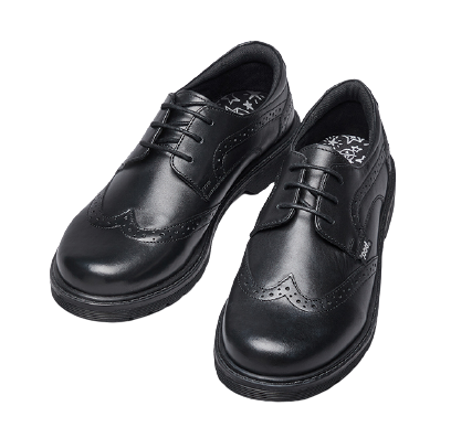 Leather brogue school shoes online
