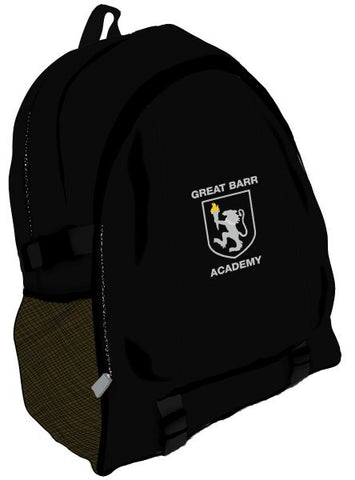 GREAT BARR ACADEMY BACKPACK