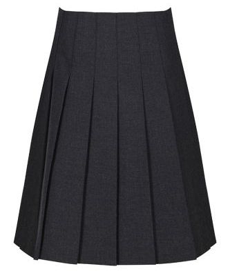 Harrow grey pleated outlet skirt