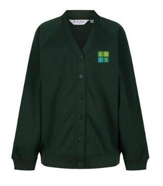 LYNDON GREEN INFANT CARDIGAN