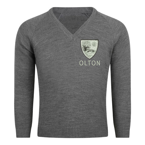 OLTON SCHOOL V-NECK