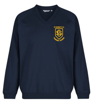 St George's C of E Primary School V-Neck Sweatshirt