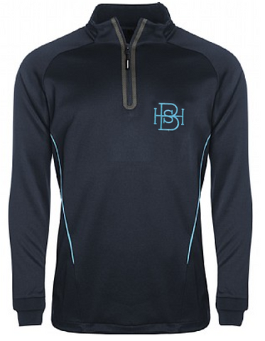 BIDDULPH HIGH 1/4 ZIP TRAINING TOP